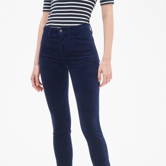 GAP High Rise True Skinny Ankle Jeans in Velvet - Picture 2 of 3